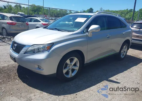 2010 Lexus Rx 350 из США, поврежденный, VIN 2T2BK1BA0AC020105